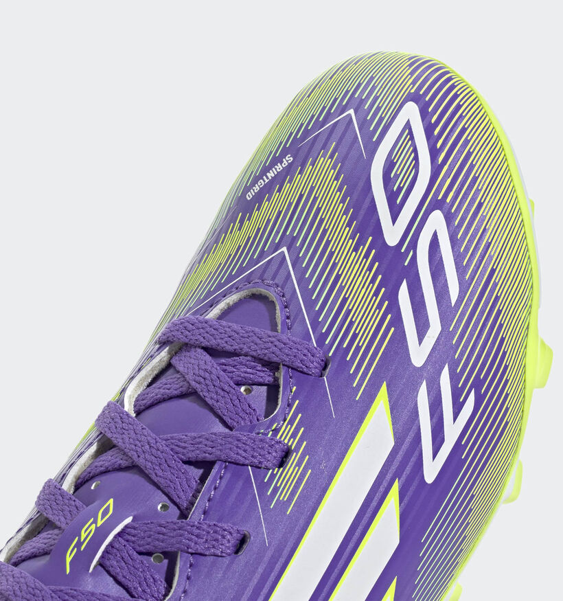 adidas F50 Club FG/MG Chaussures de foot en Violet pour filles, garçons (359780)