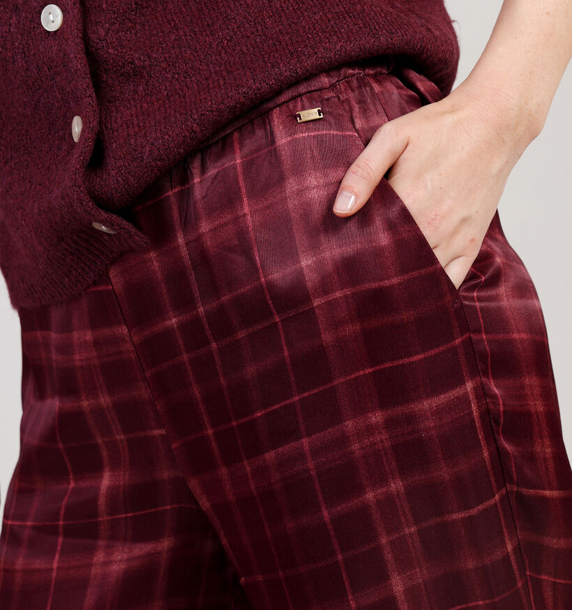 Mexx Pantalons classiques en Bordeaux pour femmes (362313)