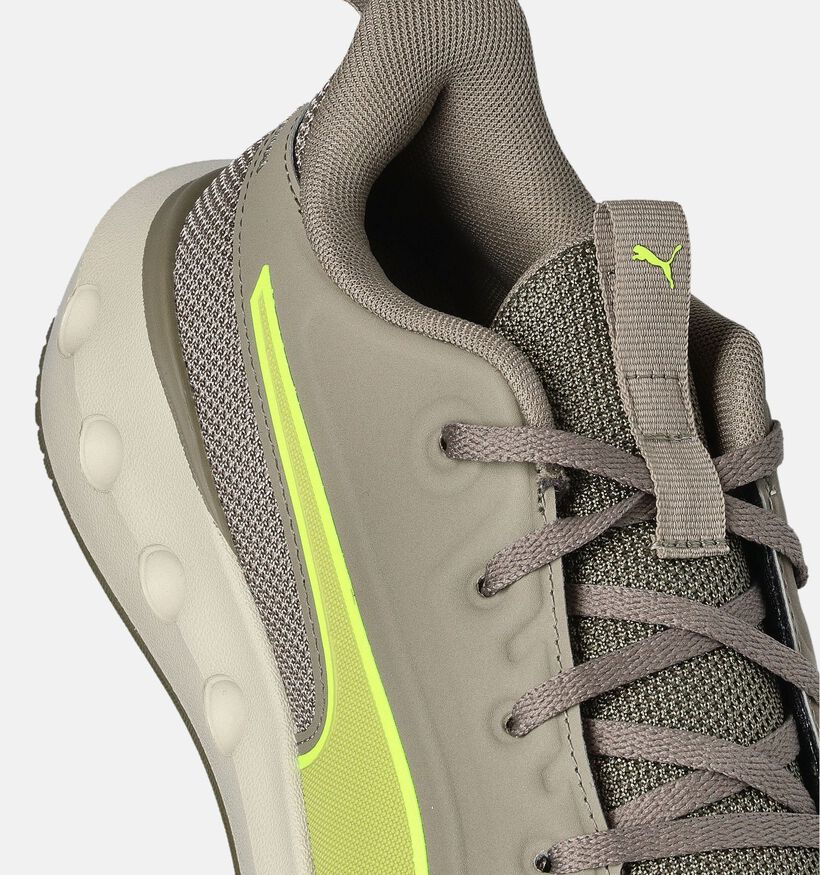 Puma Softride Carson Baskets en Olive vert pour hommes (350345) - pour semelles orthopédiques