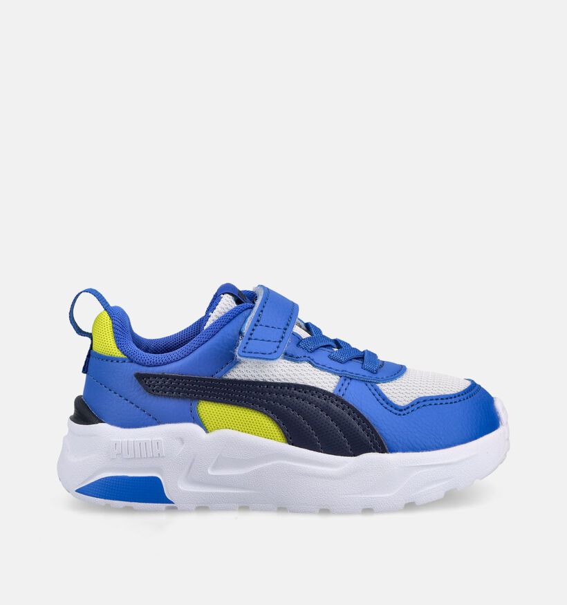 Puma Trinity 2 LT Blauwe Sneakers voor jongens, meisjes (366659) - geschikt voor steunzolen
