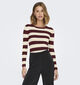 JDY Bordeaux T-shirt met lange mouwen voor dames (359925)