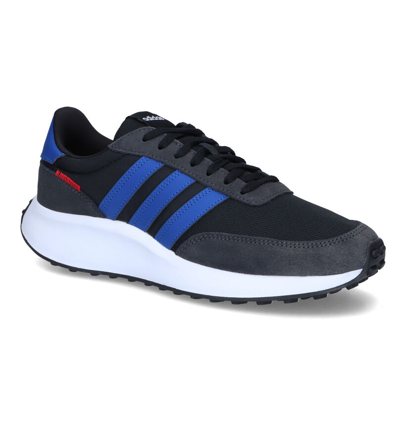 adidas Run 70S Baskets en Noir pour hommes (302028) - pour semelles orthopédiques