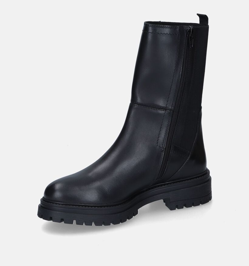 Geox Iridea Bottines en Noir pour femmes (313665) - pour semelles orthopédiques