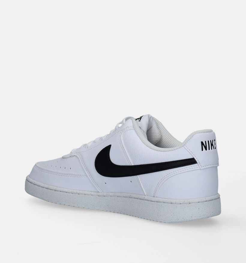 Nike Court Vision Low Next Nature Baskets en Blanc pour garçons, hommes (343758)