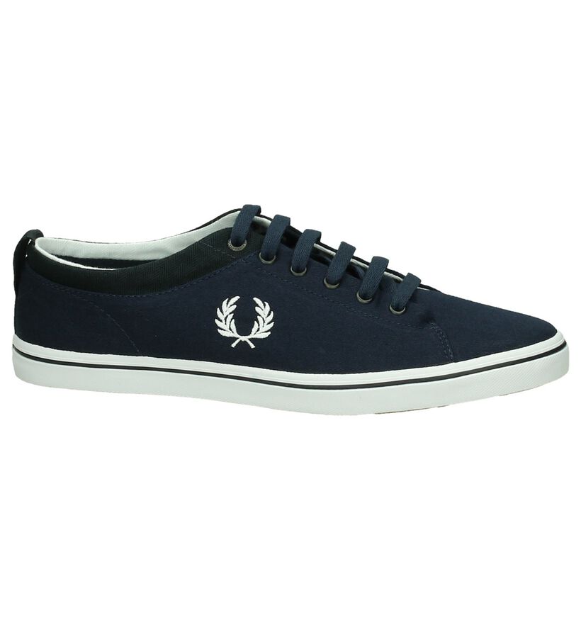 Blauwe Fred Perry Casual Schoenen, , pdp