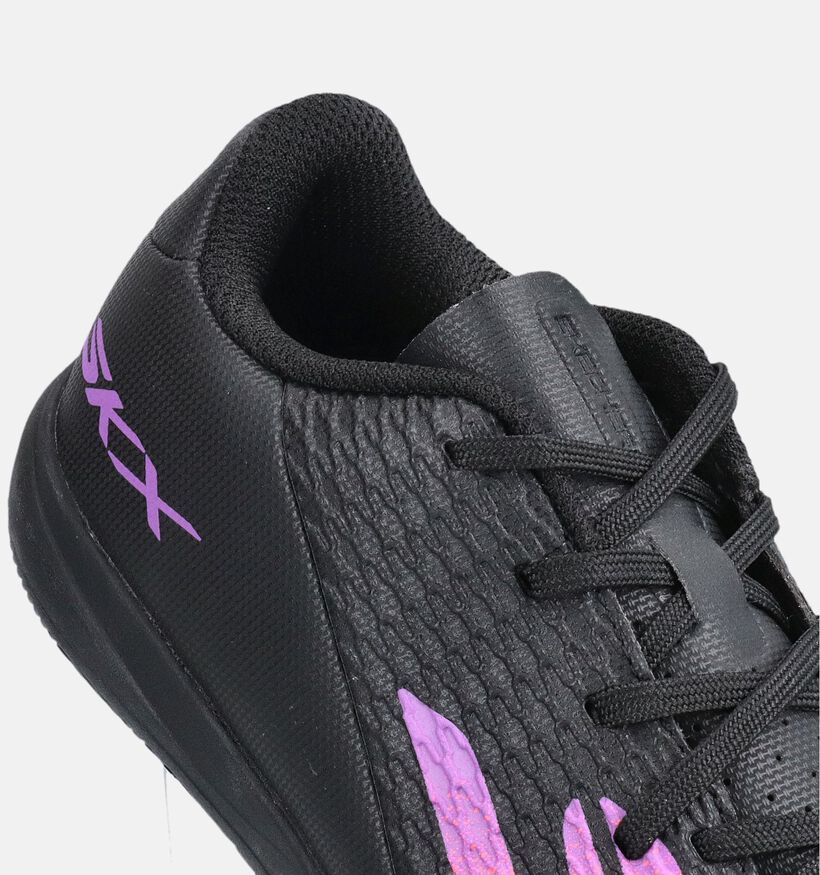 Skechers SKX 2 Chaussures de foot en Noir pour filles, gar&ccedil;ons (374174)