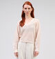 Mexx Pull avec Col en V en Beige pour femmes (352772)