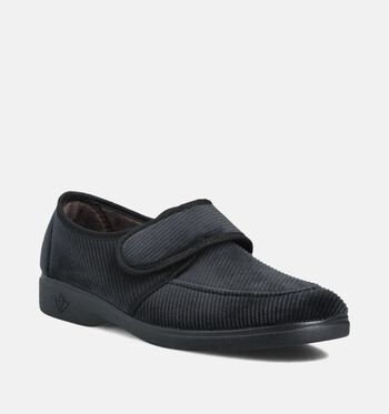 Torfs Home Pantoffels Zwart/Bruin/Grijs