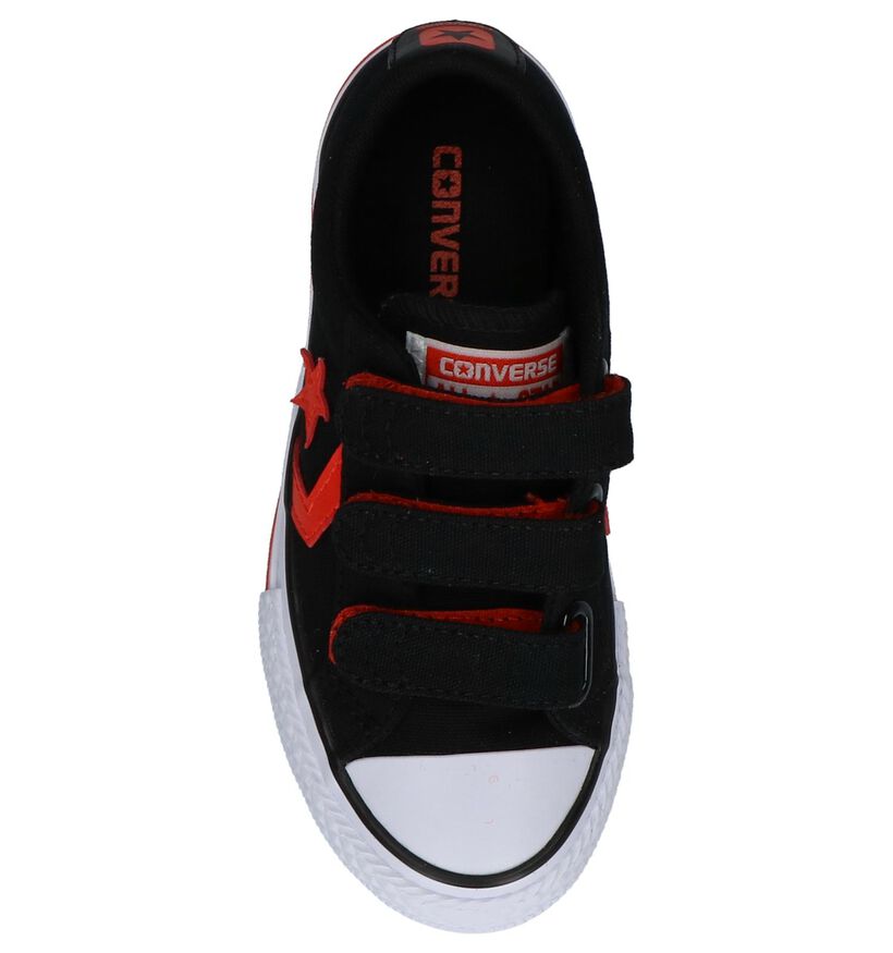 Converse Baskets basses en Noir en textile (210273)