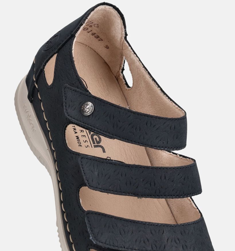 Rieker Donkerblauwe Gesloten Sandalen voor dames (370432) - geschikt voor steunzolen