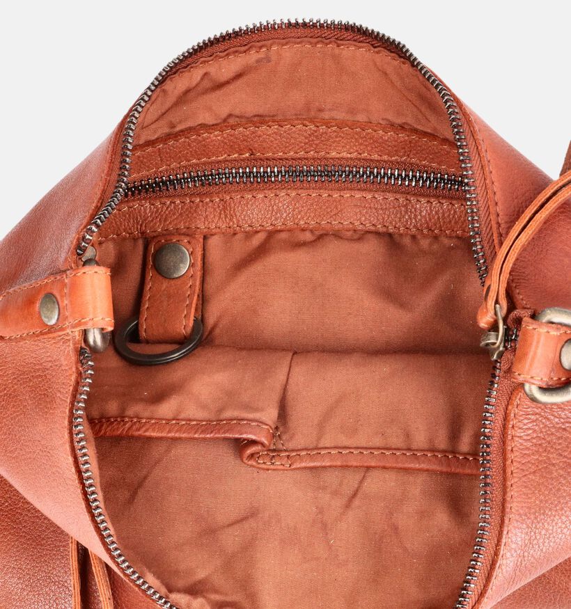 Bear Design Cognac Crossbody voor dames (375821)