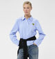 Culture Ebony Short Blauwe Hemd voor dames (377016)