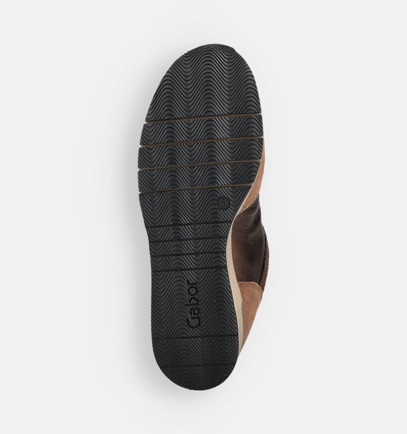 Gabor Bruine Veterschoenen voor dames (360309) - geschikt voor steunzolen