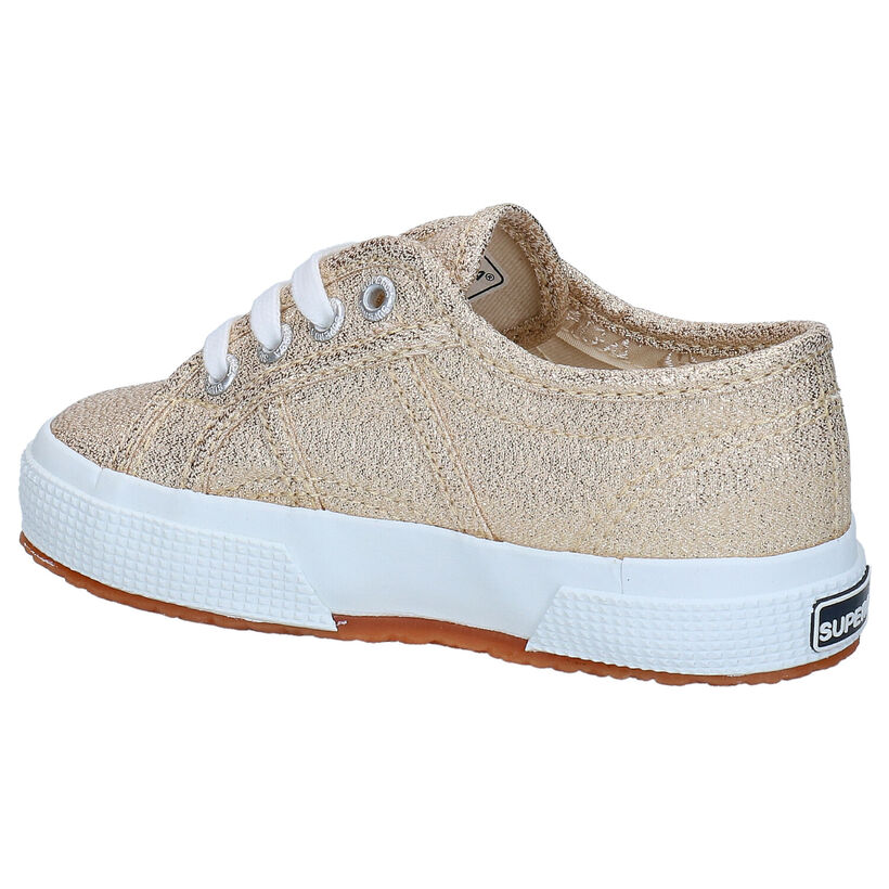 Superga Baskets en Or en textile (284315)