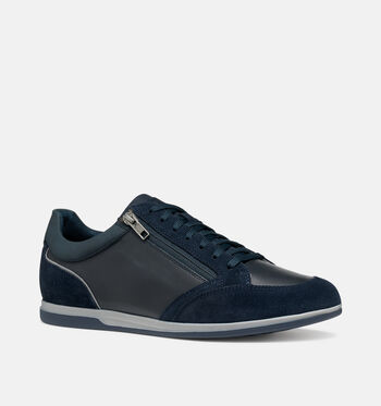 Geox Respira Low Baskets Bleu