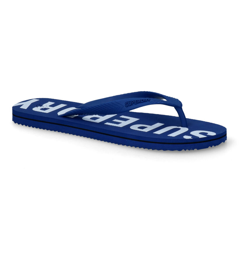 Superdry Code Essential Zwarte Teenslippers in kunststof (305765)