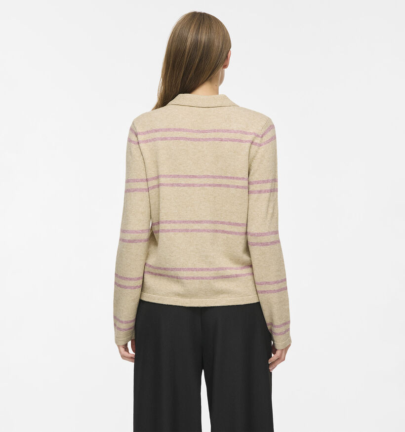 Vila Ril Pull en Beige pour femmes (378476)
