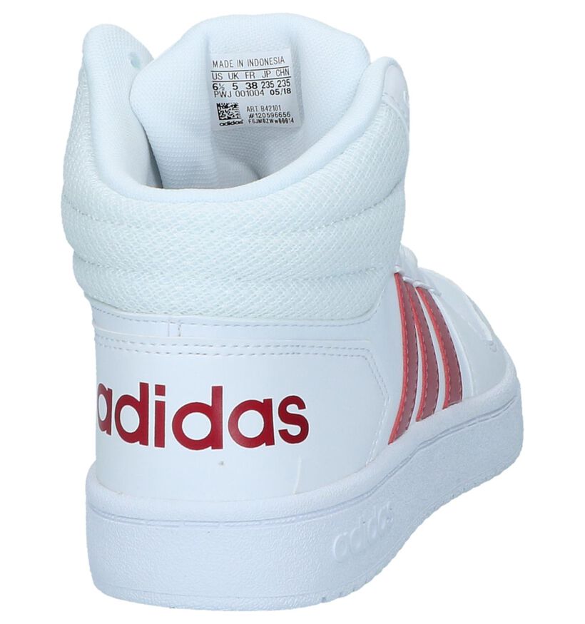 adidas Hoops Baskets en Blanc pour femmes (300158)