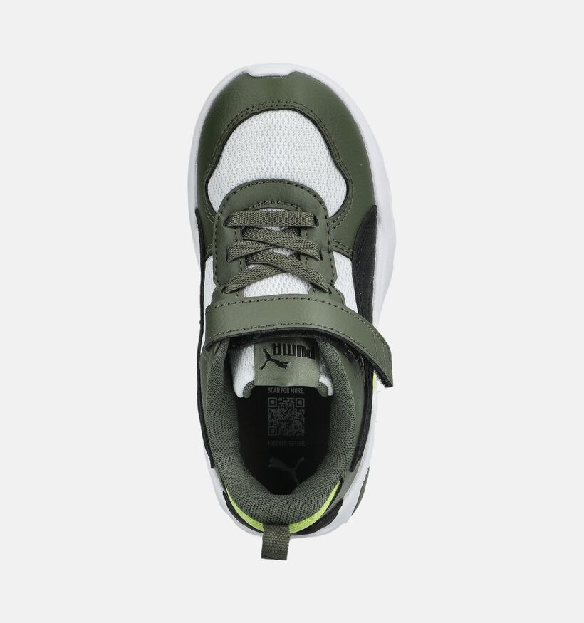 Puma Trinity 2 LT Baskets basses en Vert pour filles, gar&ccedil;ons (375567) - pour semelles orthop&eacute;diques