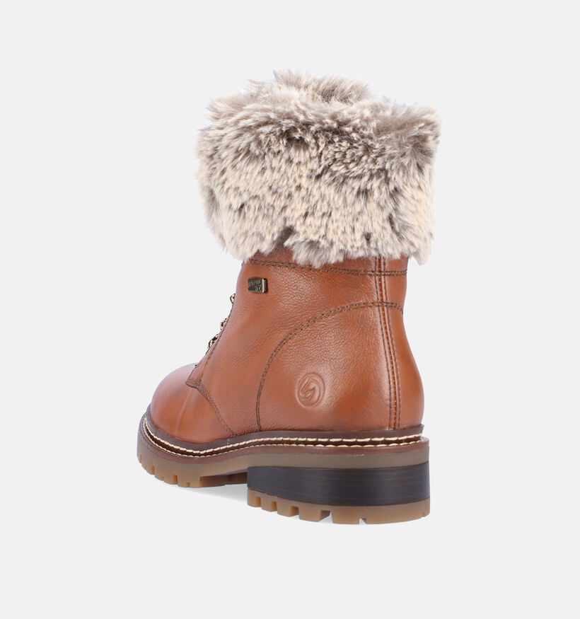 Remonte Cognac Enkellaarzen Remonte Cognac Bottines voor dames (347226)