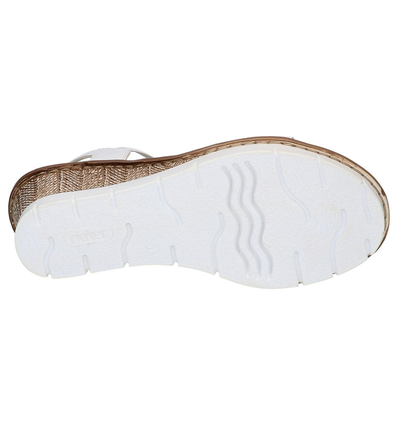 Rieker Witte Sandalen in kunstleer (271921)