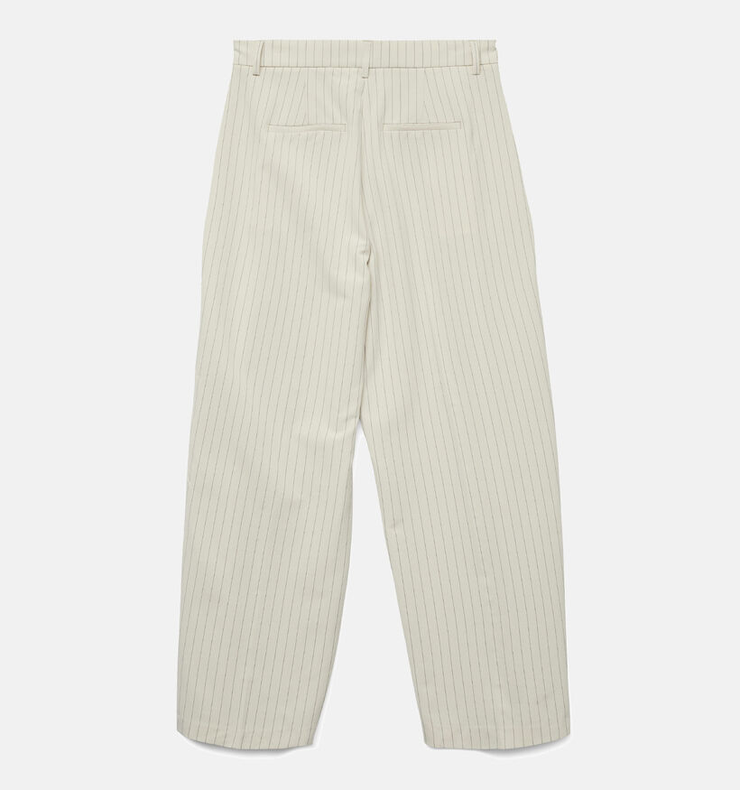 Vero Moda Troian Pantalon large en Beige L32 pour femmes (353151)