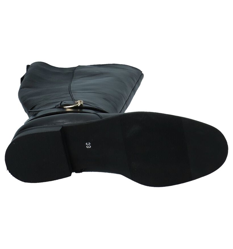 Hampton Bays Zwarte Lange Laarzen in leer (226649)