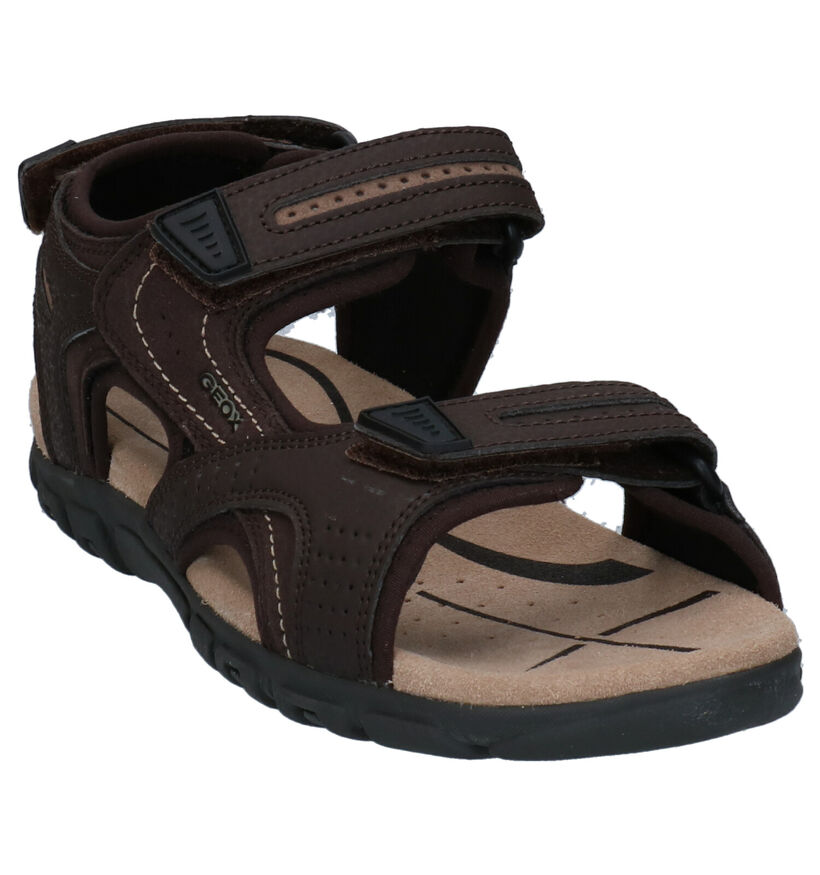 Geox Strada Blauwe Sandalen in kunstleer (303432)