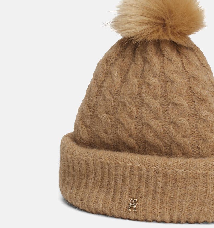 Tommy Hilfiger Timeless Bonnet en Beige pour femmes (346525)