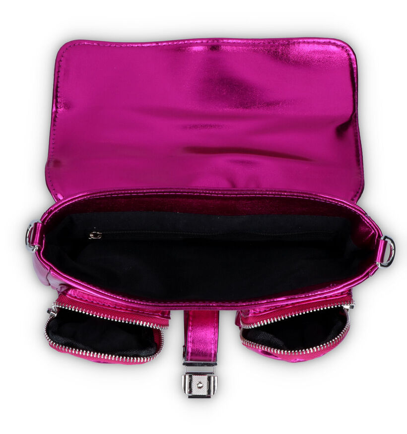 J.M Factory Fuchsia Crossbody Tas voor dames (334605)