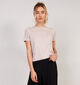 JDY Bodil Knit T-shirt en Beige pour femmes (359941)