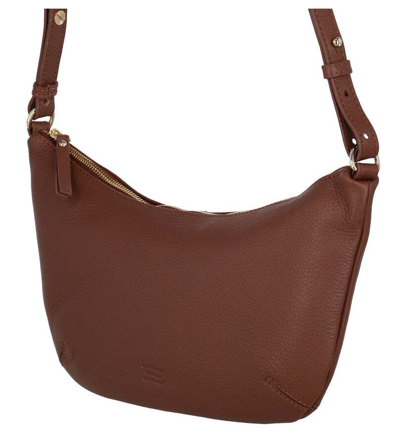 Crinkles Oranje Crossbody Tas voor dames (342314)