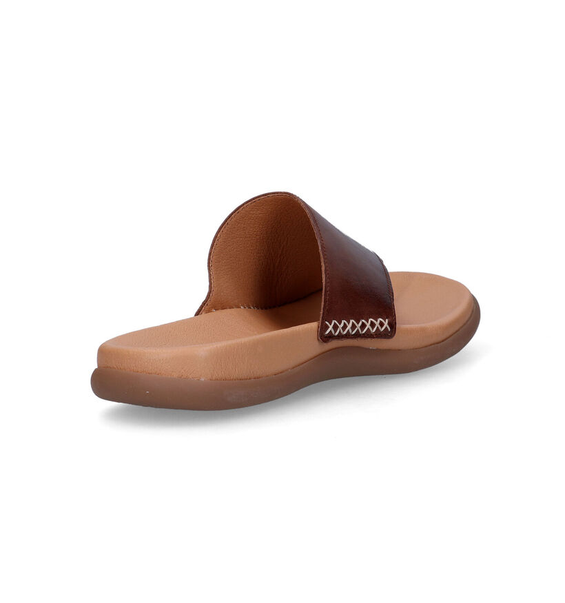 Gabor Best Fitting Cognac Teenslippers voor dames (323427)