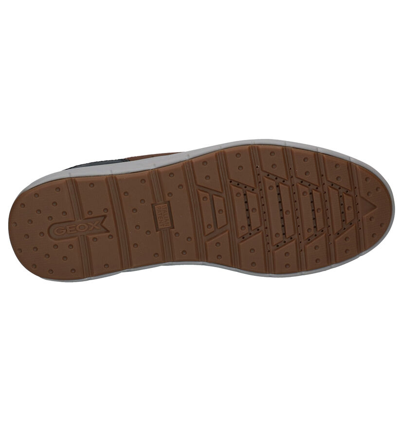 Geox Hallson Bruine Wandelschoenen in leer (294763)
