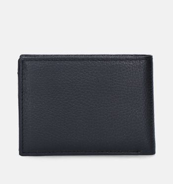 Crinkles Portemonnees Zwart/Bruin