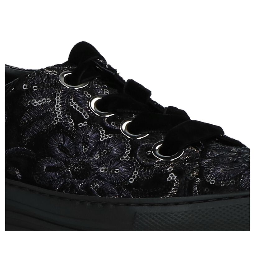 OptiFit Baskets basses en Bleu foncé en textile (231341)