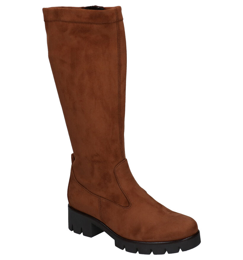 Gabor Best Fitting Cognac Laarzen in stof (297479)