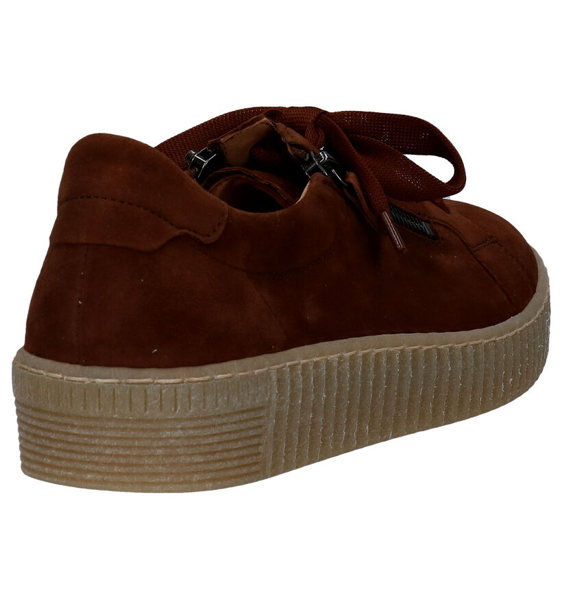 Gabor Best Fitting Cognac Veterschoenen in leer (282306)