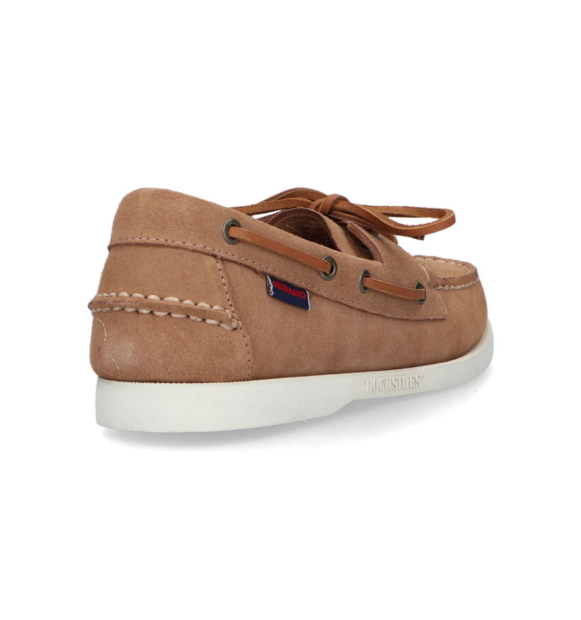 Sebago Dockside Portland Flesh Out Kaki Bootschoenen voor heren (336839)