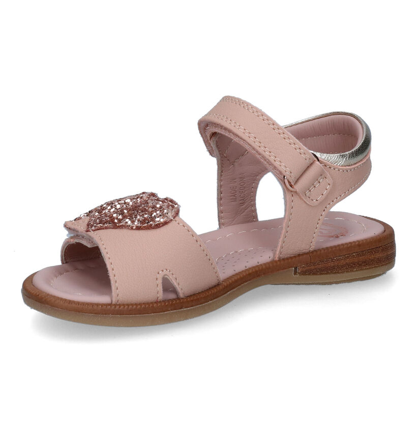 STONES and BONES Zepat Sandales en Rose pour filles (303730)