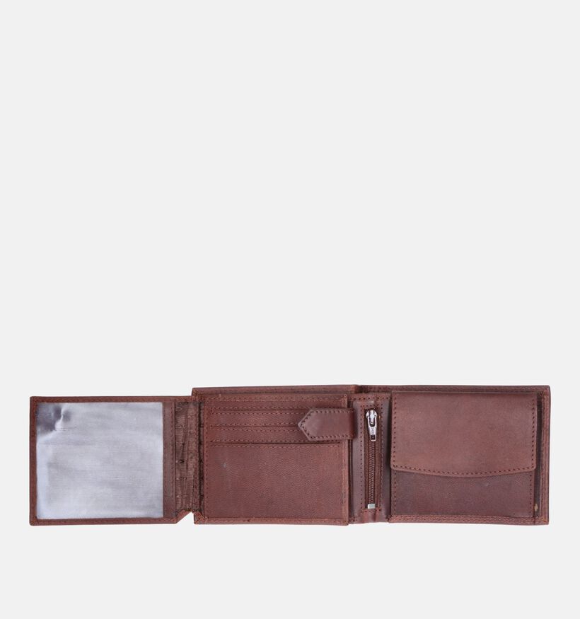 Cloverfield Portefeuille en Cognac pour hommes (349455)