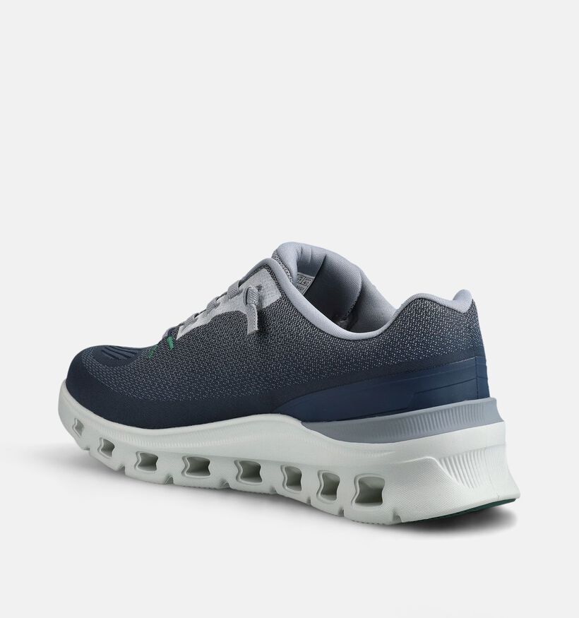 Skechers Glide-Step Pro Waverra Donkergrijze Sneakers voor heren (375628)