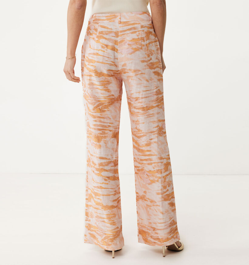 Mexx Oranje Geklede Broek voor dames (358573)