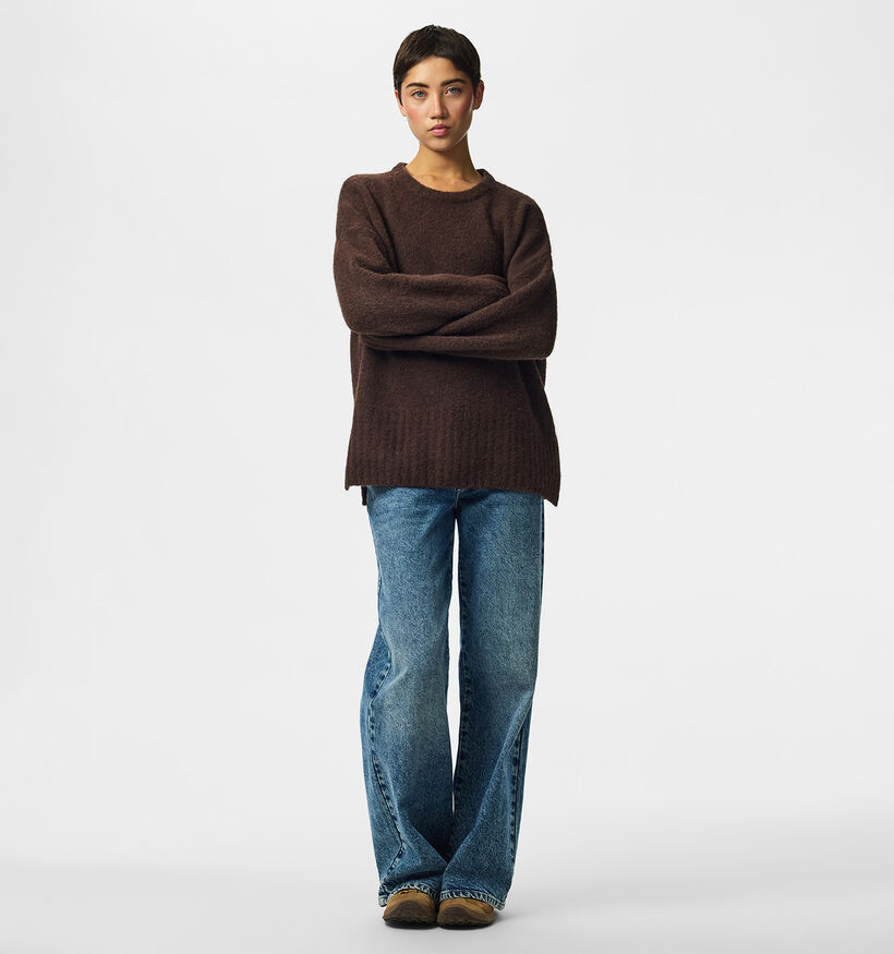 Pieces PCTina Pull en Marron pour femmes (378370)