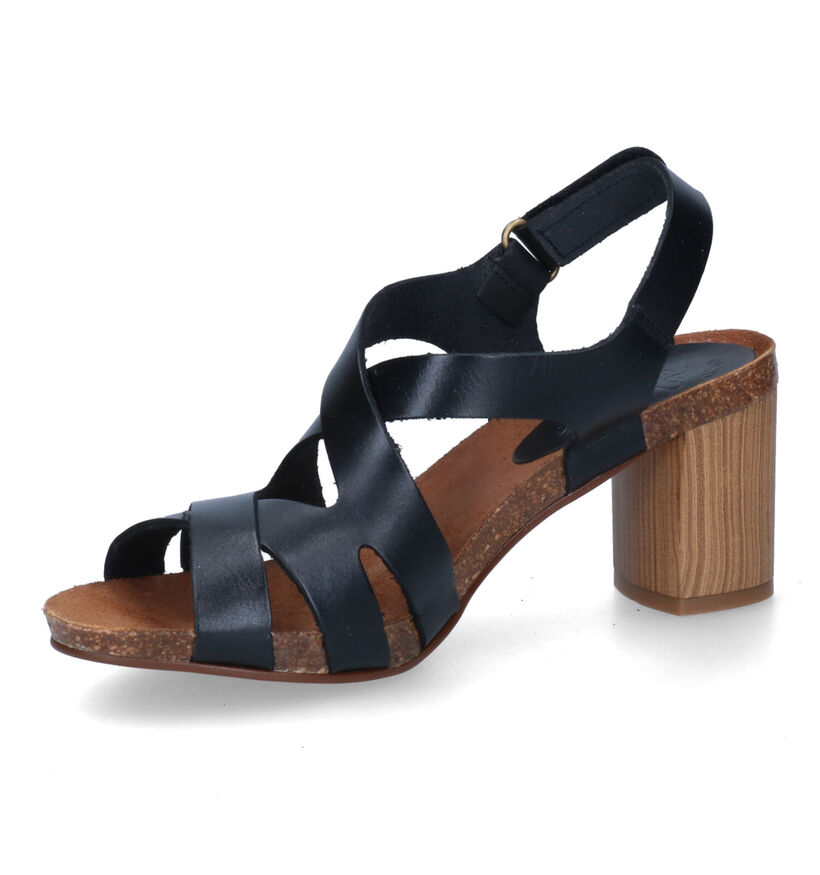 Hee Cognac Sandalen in leer (292542)