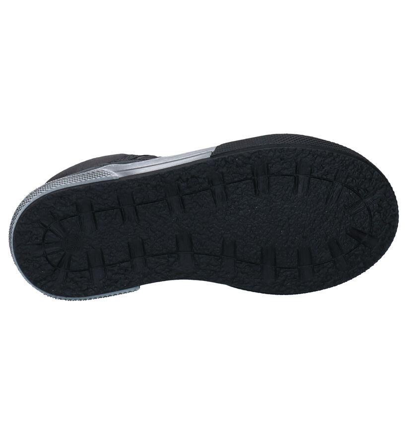 STONES and BONES Pomar Chaussures Hautes en Noir pour garçons (295145) - pour semelles orthopédiques