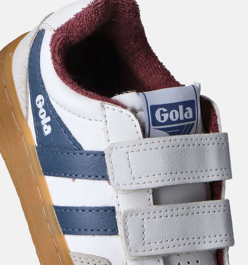 Gola 530 Eagle Strap Baskets en Blanc pour filles, garçons (352366) - pour semelles orthopédiques