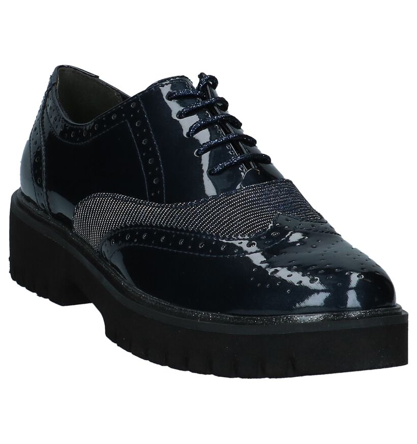 Oxford Veterschoenen Donkerblauw Tamaris TOUCH it in kunstleer (226773)