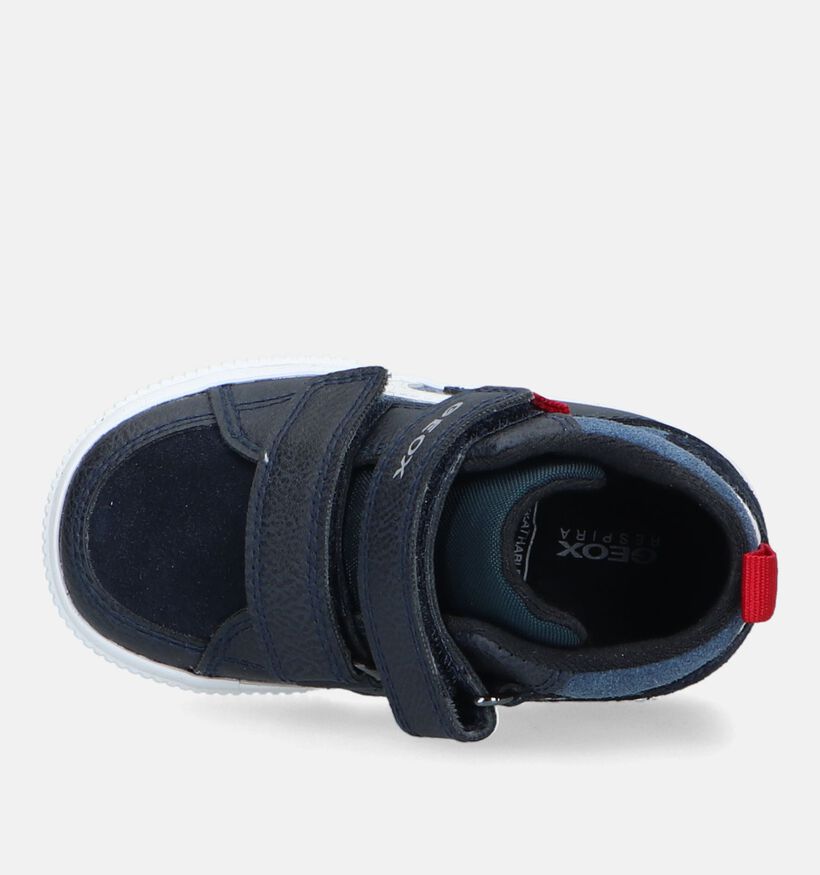 Geox Kilwi Chaussures avec velcro en Bleu pour garçons (330060) - pour semelles orthopédiques