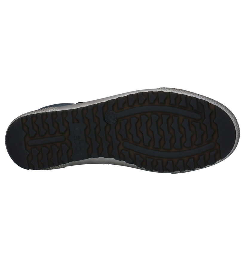 Gabor Baskets montantes en Noir pour femmes (294734) - pour semelles orthopédiques
